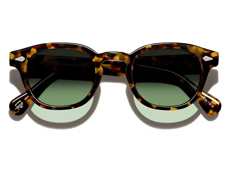 Moscot Lemtosh Base 2 Sun 49 Tortoise Forest Wood