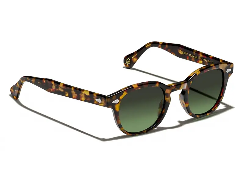 Moscot Lemtosh Base 2 Sun 49 Tortoise Forest Wood