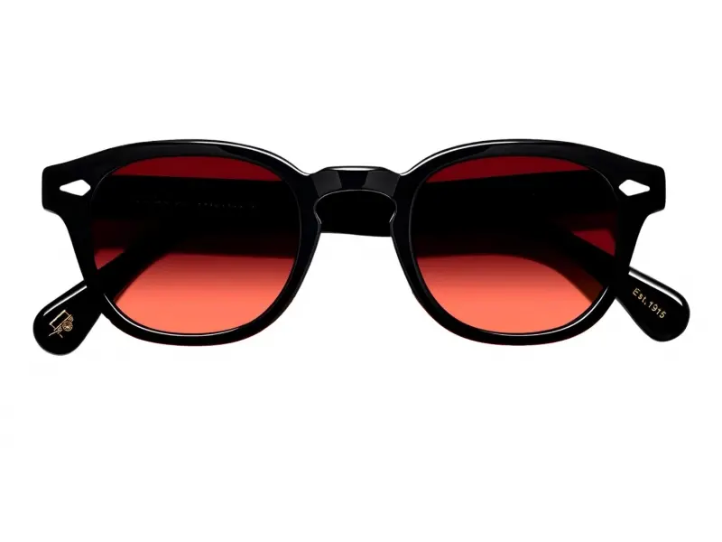 Moscot Lemtosh Base 2 Sun Black 46 Cabernet