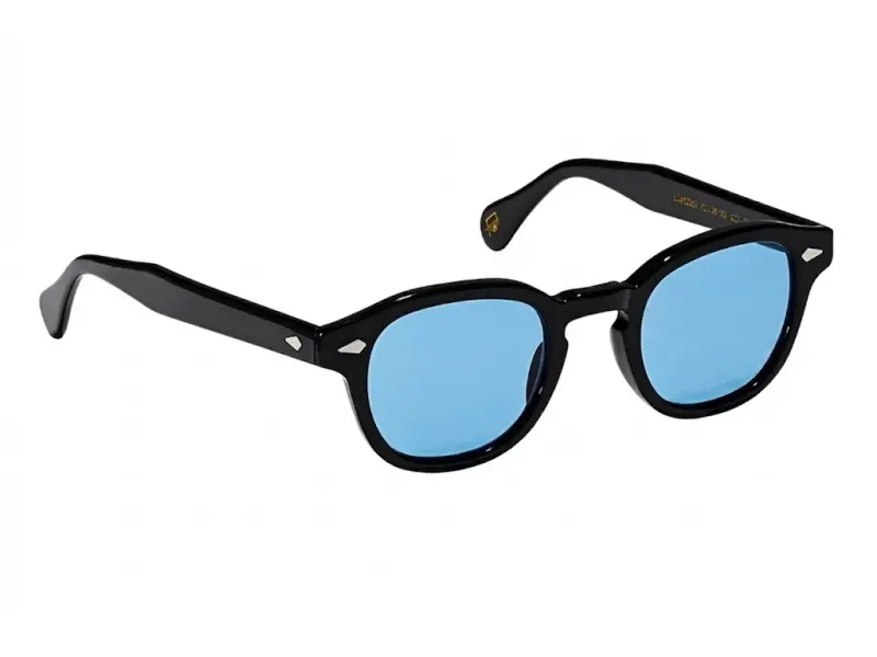 Moscot Lemtosh Base 2 Sun Black 46 Denim Blue