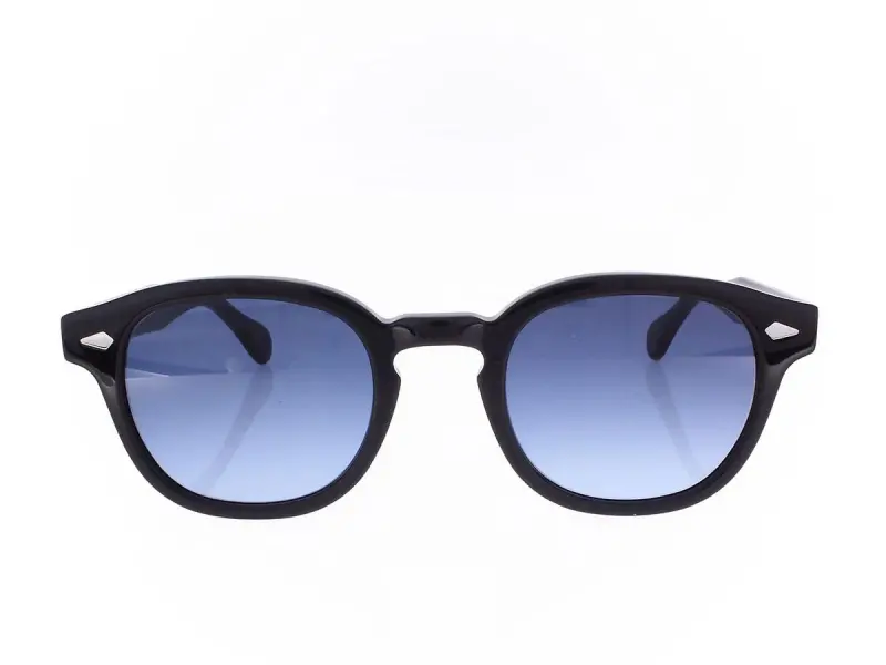 Moscot Lemtosh Base 2 Sun Black 46 Denim Blue