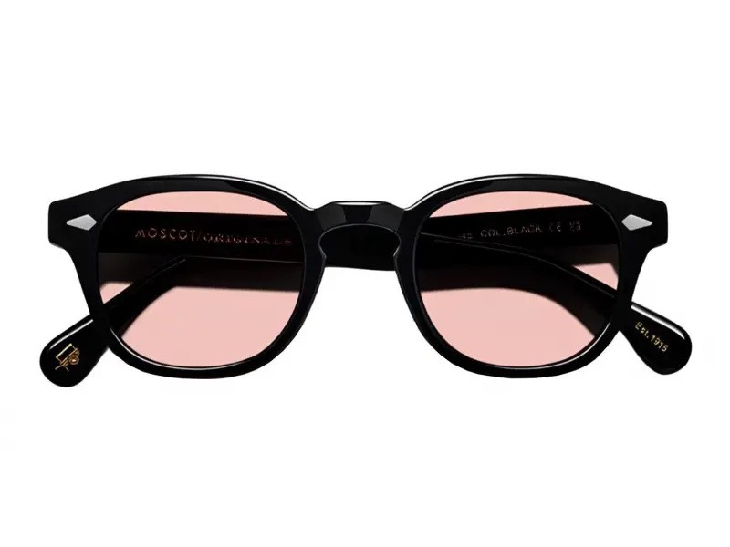 Moscot Lemtosh Base 2 Sun Black 46 Ny Rose