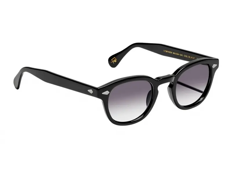 Moscot Lemtosh Base 2 Sun Black 49 Amer.Grey Fade