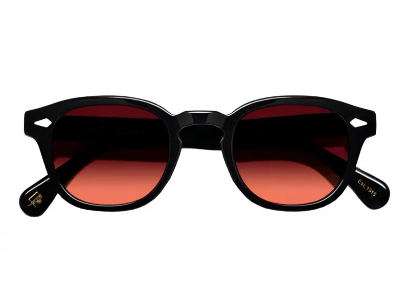 Moscot Lemtosh Base 2 Sun Black 49 Cabernet