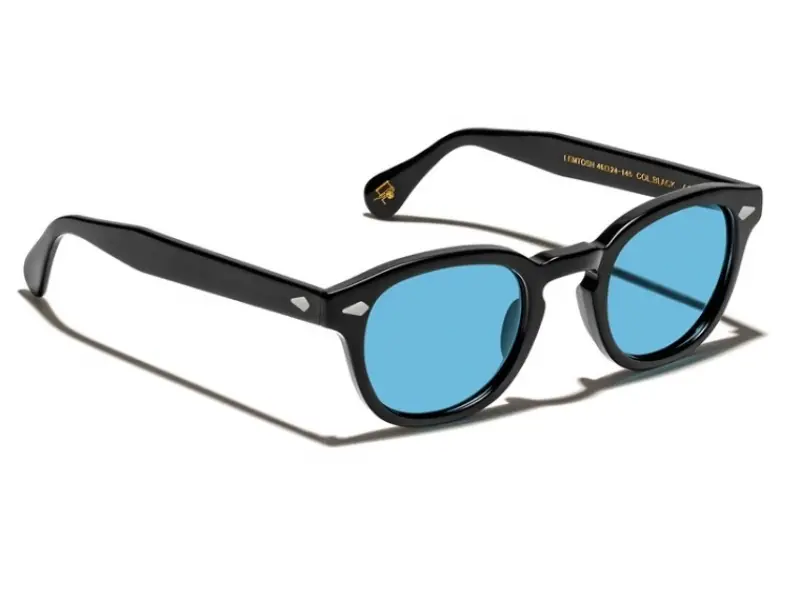 Moscot Lemtosh Base 2 Sun Black 49 Celebrity Blue