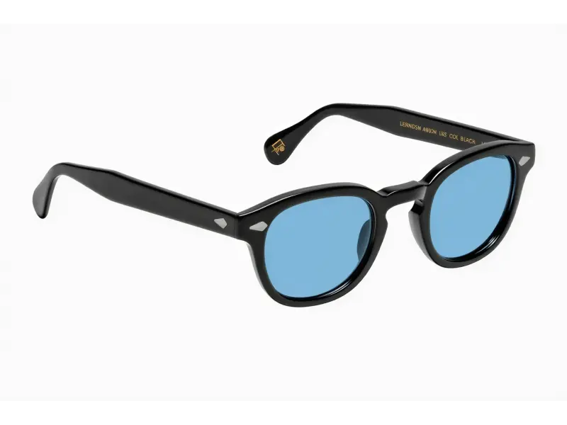 Moscot Lemtosh Base 2 Sun Black 49 Celebrity Blue