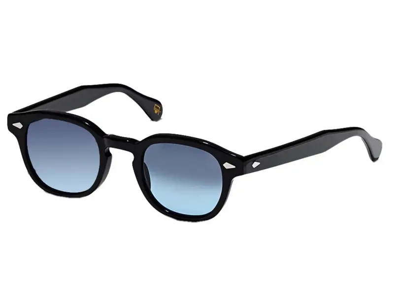 Moscot Lemtosh Base 2 Sun Black 49 Denim Blue