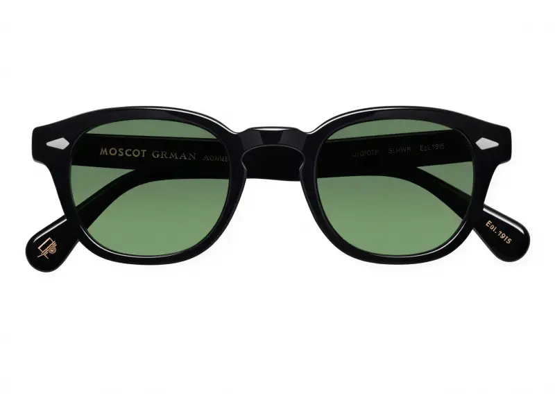 Moscot Lemtosh Base 2 Sun Black 49 Forest Wood