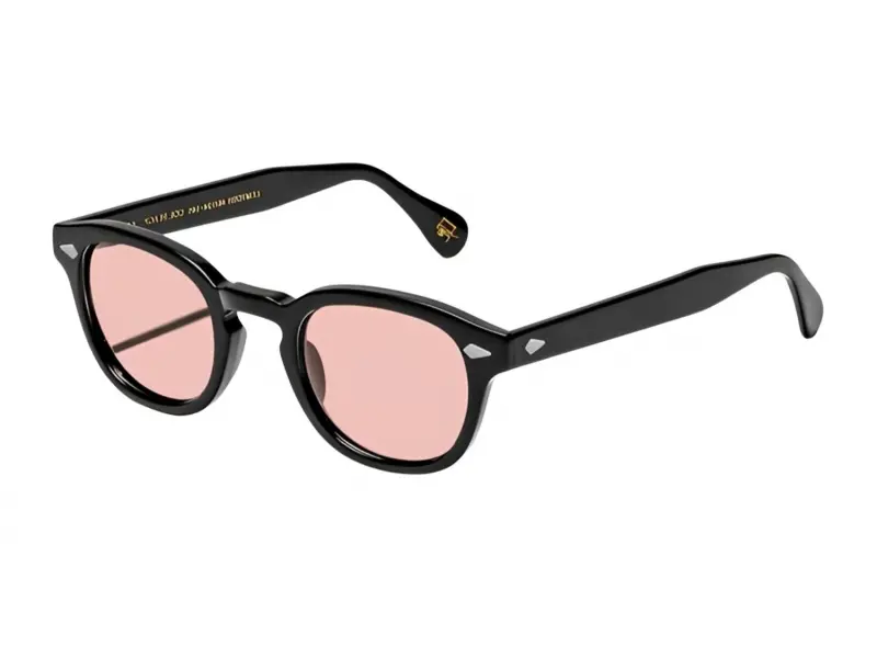 Moscot Lemtosh Base 2 Sun Black 49 Ny Rose