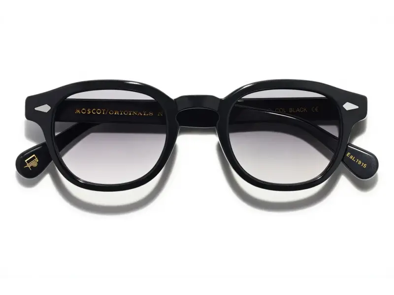 Moscot Lemtosh Base 2 Sun Blk 49 American Grey Fade