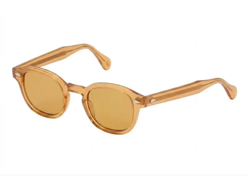 Moscot Lemtosh Base 2 Sun Blonde 46 Amber