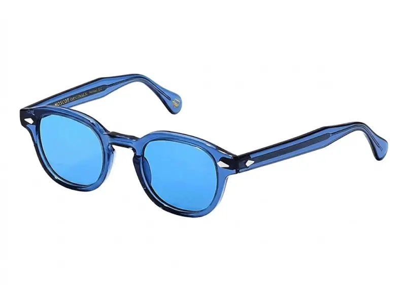 Moscot Lemtosh Base 2 Sun Sapphire 46 Celebrity Blue