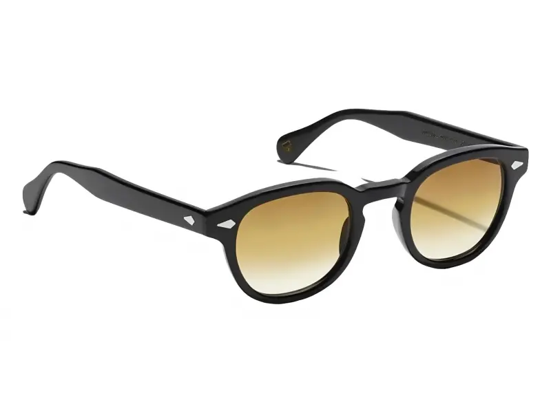 Moscot Lemtosh Black 46 Chestnut Fade
