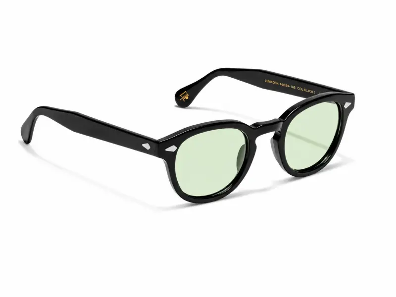 Moscot Lemtosh Black 46 Limelight