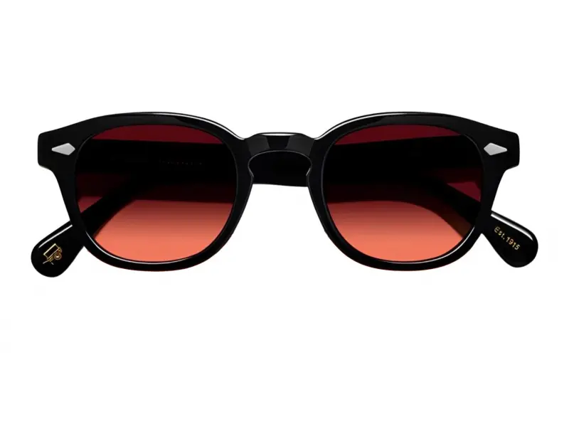 Moscot Lemtosh Black 49 Cabernet