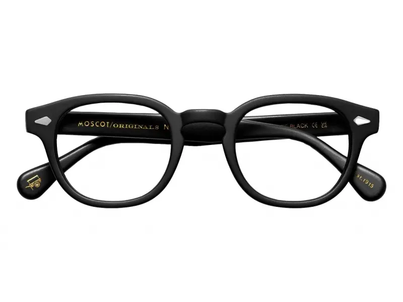 Moscot Lemtosh Matte Black 49