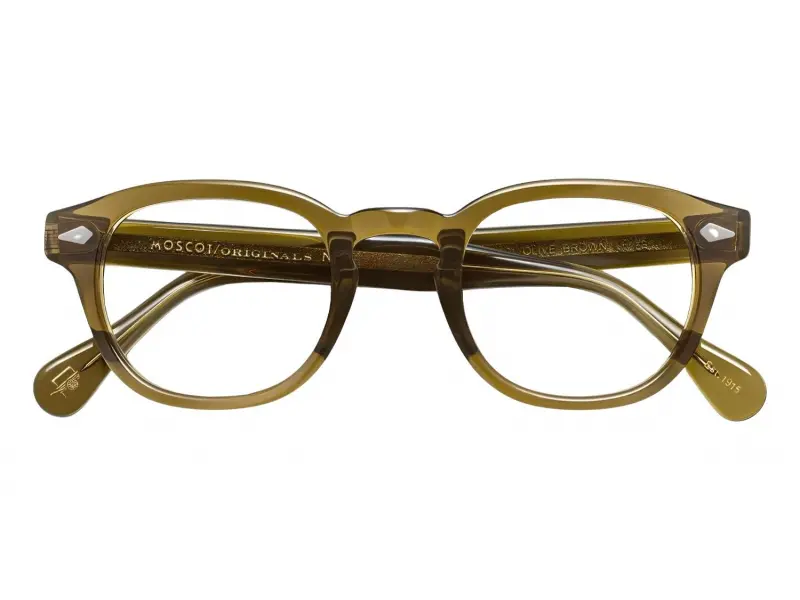 Moscot Lemtosh Olive Brown 46