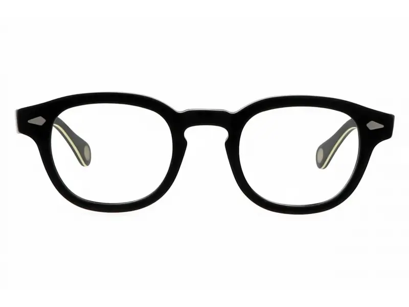 Moscot Lemtosh Smart Matte Black-Yellow 46