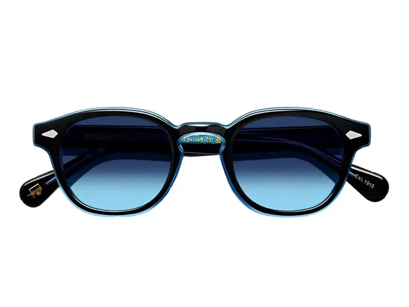 Moscot Lemtosh Sun 2 Le 110 Years 46 110 Blue Dnm