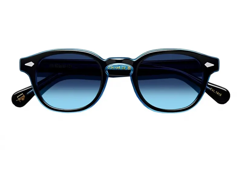 Moscot Lemtosh Sun 2 Le 110 Years 49 110 Blue Dnm