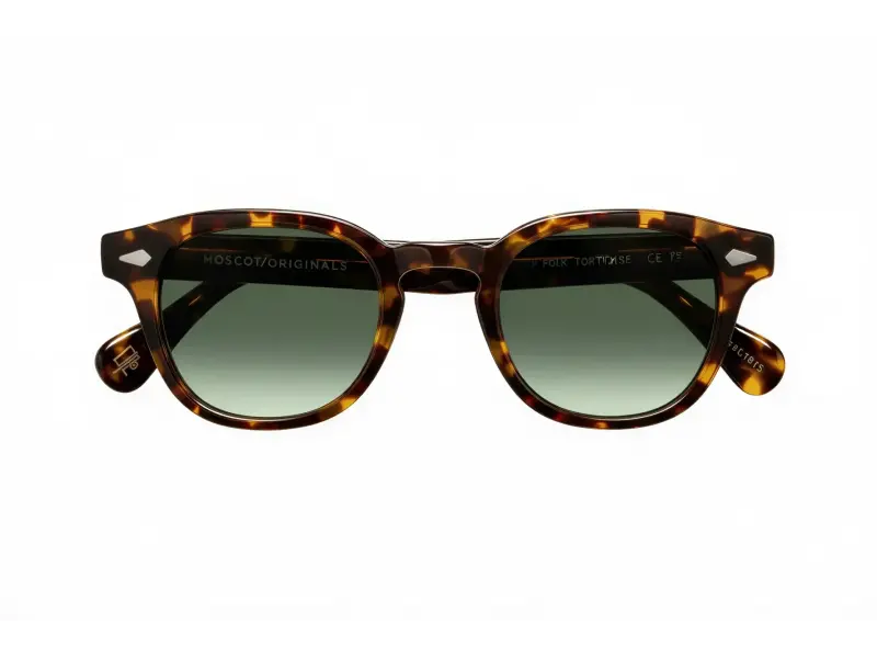 Moscot Lemtosh Sun 49 Tortoise G15 Lenses
