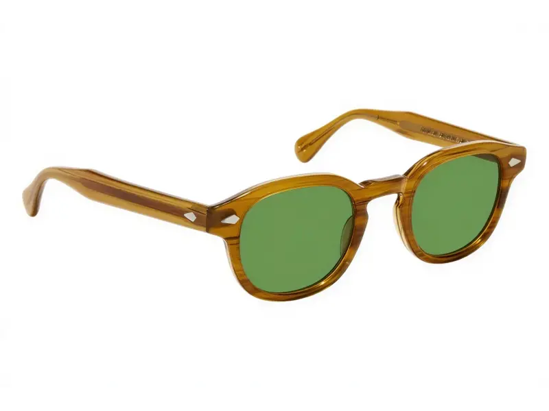 Moscot Lemtosh Sun Blonde 49 Calibar Green