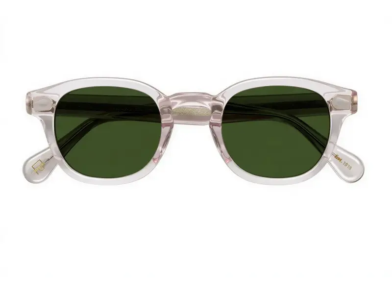 Moscot Lemtosh Sun Blush 46 Calibar Green