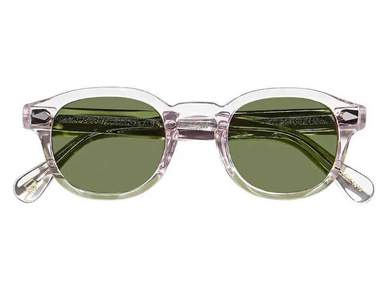 Moscot Lemtosh Sun Blush 49 Calibar Green