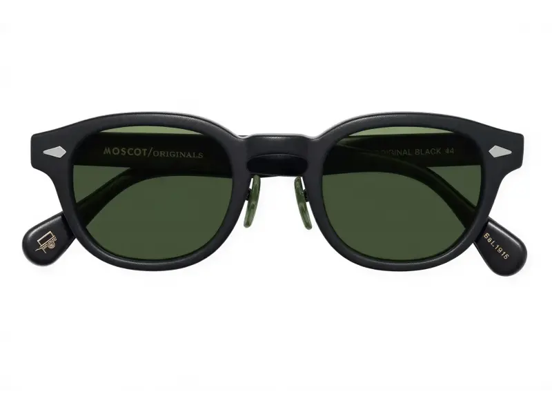 Moscot Lemtosh Sun Matte Black 49 G15