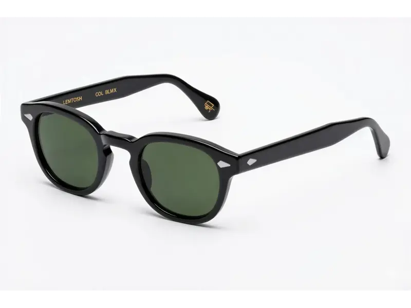 Moscot Lemtosh Sun Matte Black 49 G15