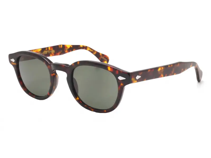 Moscot Lemtosh Sun Tortoise 46 G15 Lenses