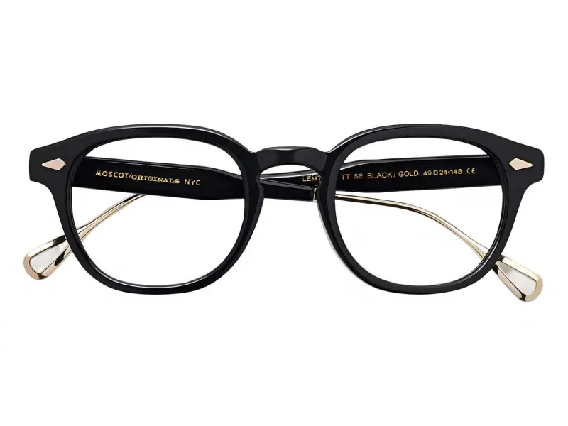 Moscot Lemtosh-TT Black/Gold 49