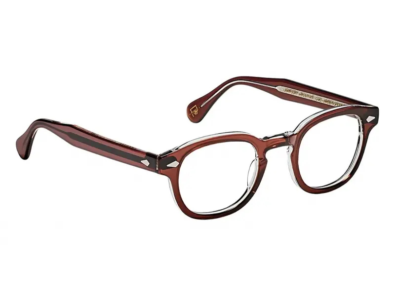 Moscot Lemtosh Umber Crystal 49