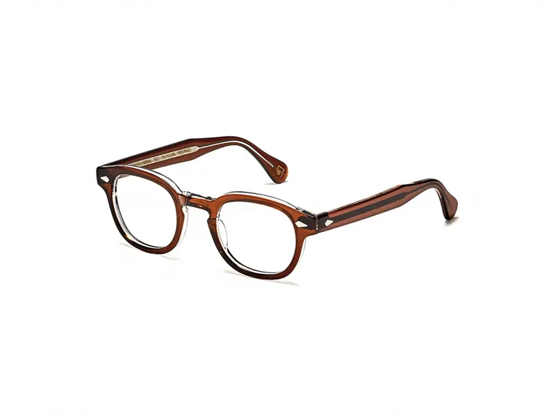 Moscot Lemtosh Umber Crystal 49