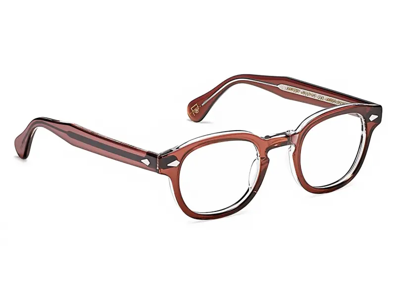 Moscot Lemtosh Umber Crystal 49