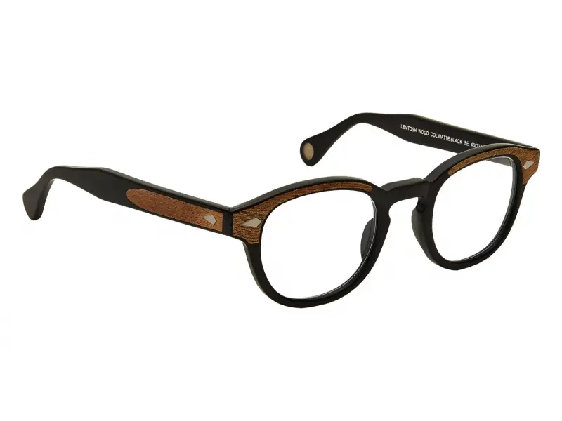 Moscot Lemtosh Wood Matte Black-Wood 46