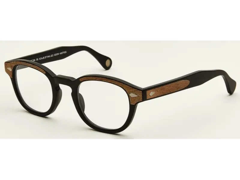 Moscot Lemtosh Wood Matte Black-Wood 46