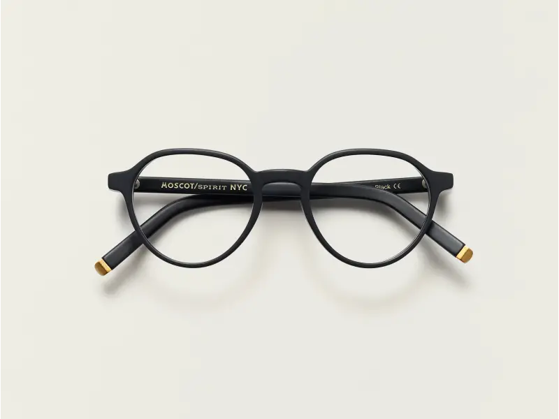 Moscot Les Matte Black 50