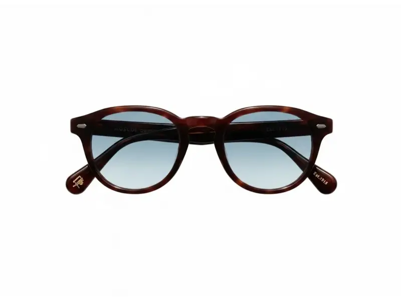 Moscot Maydela Sun 46 Classic Havana Celeb Blue Lns