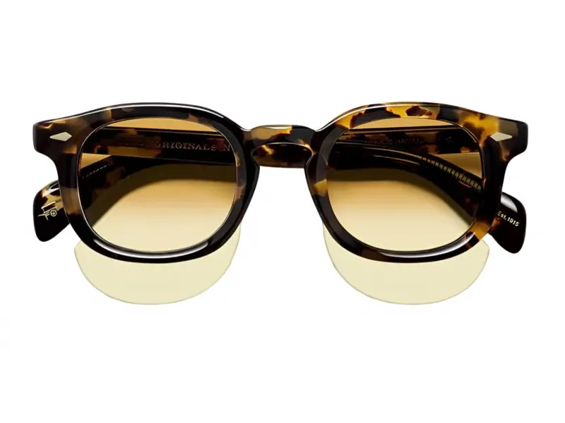 Moscot Mekler Sun 46 Classic Havana Chestnut Fade