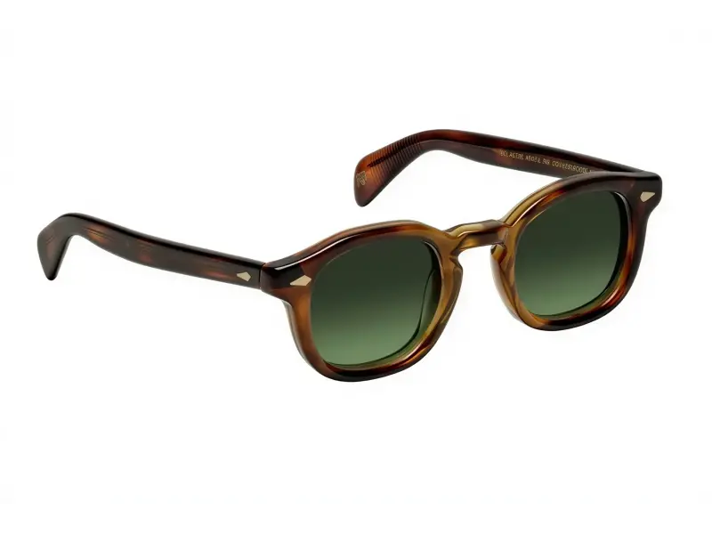 Moscot Mekler Sun 49 Tobacco Forest Wood