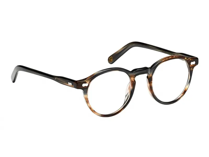 Moscot Miltzen Bark 46 Demo Lenses