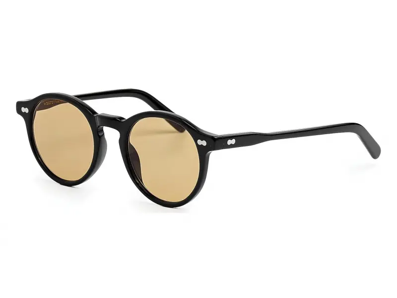 Moscot Miltzen Base 2 Sun 46 Black Chestnut Fade Lns