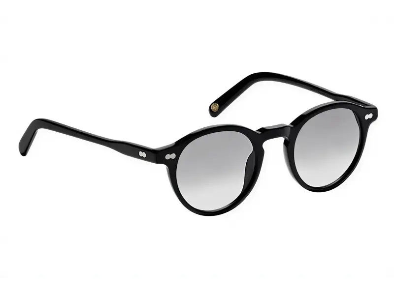 Moscot Miltzen Base 2 Sun Black 46 American Grey Fade
