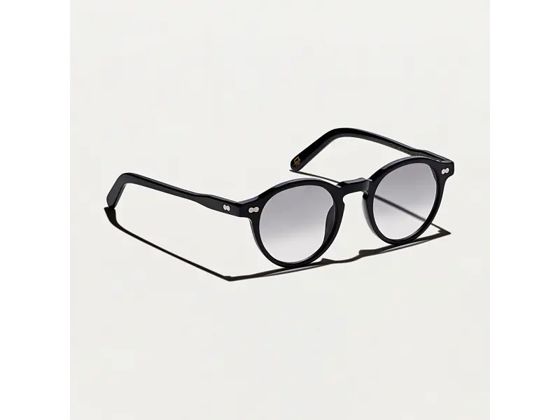 Moscot Miltzen Base 2 Sun Black 46 American Grey Fade