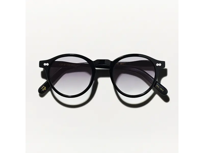 Moscot Miltzen Base 2 Sun Black 46 American Grey Fade