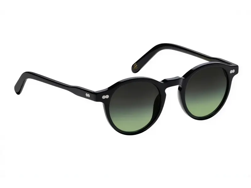 Moscot Miltzen Base 2 Sun Black 49 Forest Wood
