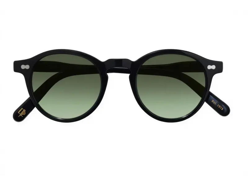 Moscot Miltzen Base 2 Sun Black 49 Forest Wood