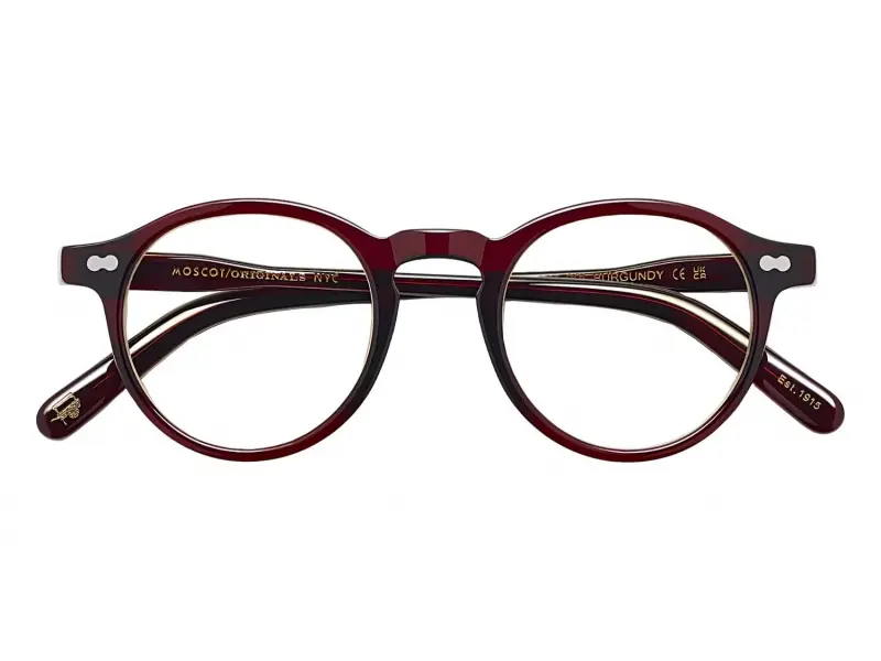 Moscot Miltzen Burgundy 46
