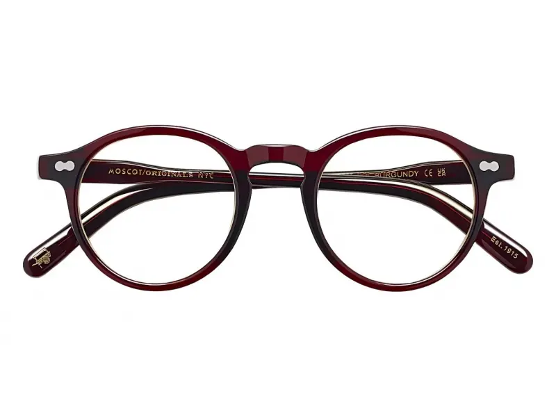 Moscot Miltzen Burgundy 49